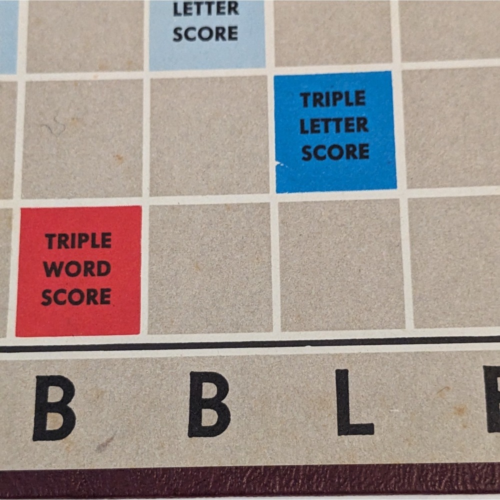 Scrabble Selchow & Righter Vintage (Board Game 1948-1953) Complete - Picture 6 of 16
